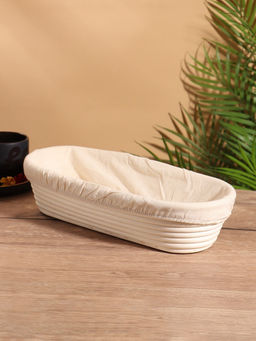 Корзинка с тканевым подкладом, 35168 см, ротанг - Simaland фото 3