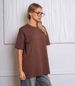 Футболка #КТ1 (22)-2, коричневый