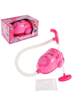 Бытовая техника пылесос Мой дом с аксессуарами, световые эффекты, работает от батареек - Simaland фото 3