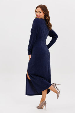 Платье VI.ORO VR-1155 синий люрекс