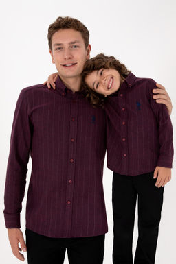 Erkek _ocuk Bordo Uzun Kollu G_mlek - U.s. polo assn фото 2