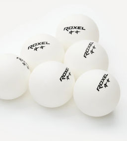 Мяч для настольного тенниса Roxel 2* Swift, белый, 6 шт.  фото 4