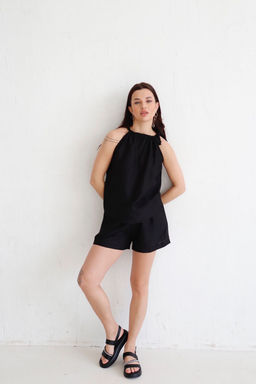 12587 Костюм из топа и шорт чёрный - Martichelli фото 3