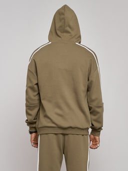 Спортивный костюм мужской трикотажный демисезонный цвета хаки 12011Kh - Mtforce фото 22