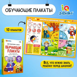 Обучающие плакаты Для подготовки в школе - Iq-zabiaka фото 8