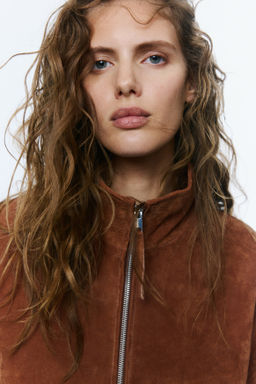 Chaqueta oversize en serraje afelpado - H&m фото 2