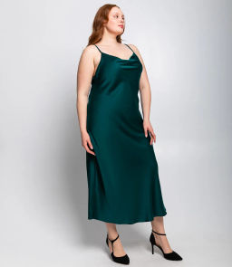 Платье #БШ2419, изумрудный