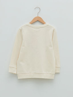 Bisiklet Yaka Slytherin Bask?l? Uzun Kollu K?z ?ocuk Sweatshirt - Waikiki фото 2