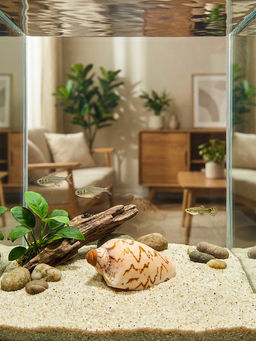 Ракушка декоративная, 6-7 см