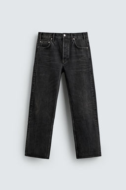 JEANS STRAIGHT FIT BOOTCUT AARON LEVINE X ZARA / Negro  фото 8