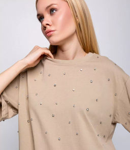 Футболка #БШ2019 (1), бежевый