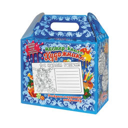 Детский сладкий новогодний подарок Раскраска - Рубин фото 2