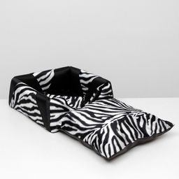 Дом-трансформер трапеция 43 х 43 х 34 см, расцветка зебра - Simaland фото 8