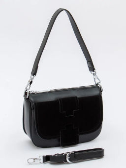 Сумка 1114CF black Polina&Eiterou