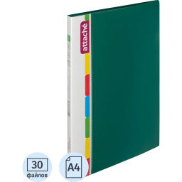 Папка файловая ATTACHE KT-30/07 зеленая Россия  фото 2