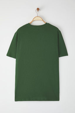TRENDYOL MAN Siyah Regular/Normal Kesim Kurt Nak?sl? %100 Pamuklu T-Shirt TMNSS24TS00056 - Trendyolmilla фото 4