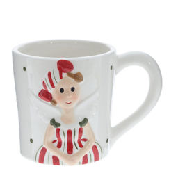 Кружка "Девочка", 350 мл, L13 W9 H9,3 см, 2в.