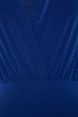 TRENDYOLMILLA Siyah Kruvaze Yaka Orme Body TPRAW22BD0161  фото 7