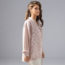 Рубашка комбинированный с кружевом, Нежный вздох - Charutti фото 27