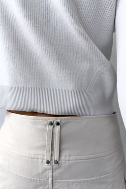 FALDA PANTAL?N BOLSILLOS / Hielo - Zara фото 4