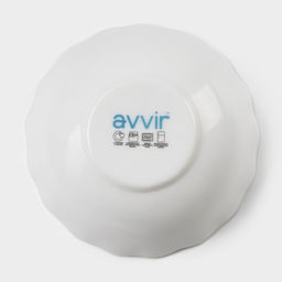 Салатник Avvir Дива, 430 мл, d=15,5 см, стеклокерамика, цвет белый  фото 4