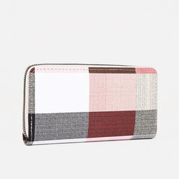 Кошелёк на молнии, розовый