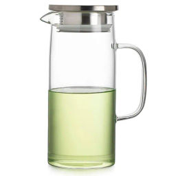 Кувшин с крышкой-ситом, стекло 900 мл
