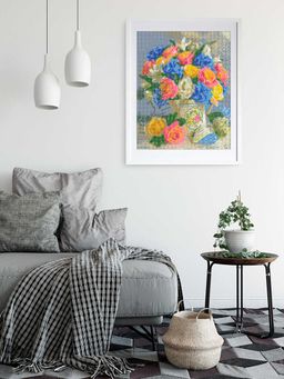 Набор для творчества Алмазная мозаика арт. 59789 / 20 ПАСТЕЛЬНЫЙ БУКЕТ - Феникс+ фото 2