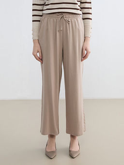 Beli Lastikli Geni? Pa?a Kad?n Pantolon