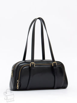 Сумка женская кожаная 3009VG black  Vitelli Grassi