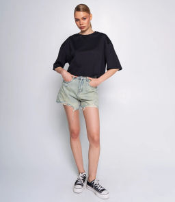 Футболка #ОКТ095009, чёрный