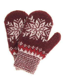 Варежки детские "Снежинка" 3 цвета 0608-39