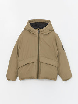 Kap??onlu Erkek ?ocuk ?i?me Mont