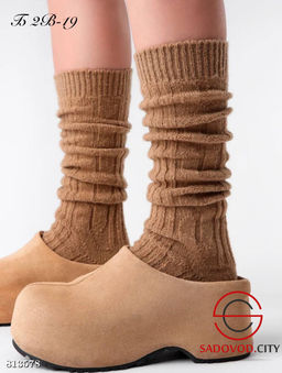 Гольфы женские из шерсти ламы - Bruno фото 2