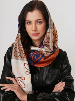 Большой, мягкий, тонкий и очень нежный двусторонний палантин