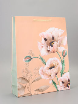 Цена за 2 шт. Пакет подарочный ламинированный «Самой лучшей» 33×42.5×10 см