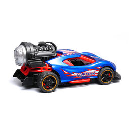 Гоночная машинка свет, звук с имитацией дыма, 1:32, Fast Racers, фиолетовая