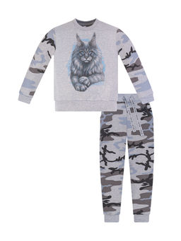 Костюм для малышей серый мейнкун - Утенок фото 4