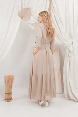 Платье AMORI 9688 телесный  фото 2