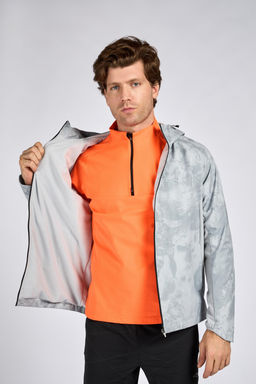 Куртка ADVANCED RUNNING A-RAIN RESISTANT Серый