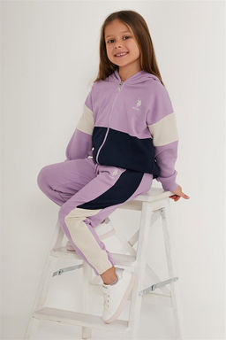 U. S. Polo Assn Пудровый пижамный комплект для девочки