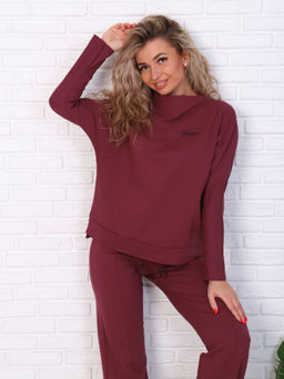 Костюм женский 5-319е (бургундия)