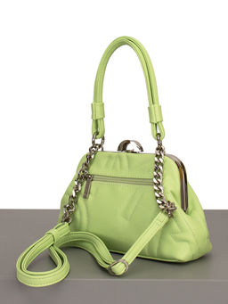 LACCOMA сумка Жасмин-Ф826-мятный эко кожа хлопок фото 4