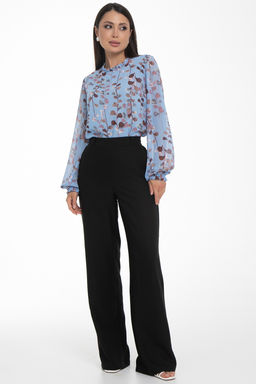 Блуза Волшебный шифон (небесный) - Diolche фото 3