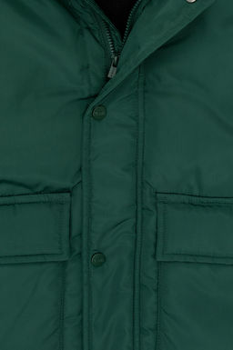 Erkek _ocuk Koyu Ye_il Kaban