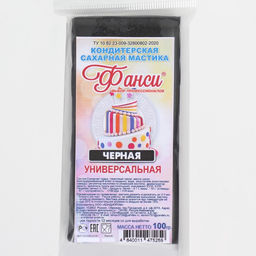 Мастика Фанси Чёрная, 100 г - Simaland фото 2