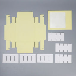 Цена за 5 шт. Коробка под 16 конфет с ячейками Жёлтая 17,7 х 17,7 х 3,8 см - Дарите счастье фото 5