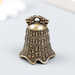 Цена за 2 шт. Колокольчик латунь Дзен 2,5х2,5х3,5 см