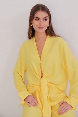 10518 Костюм с завязками лимонный - Martichelli фото 9