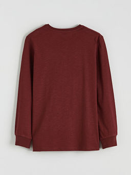 Bisiklet Yaka Erkek ?ocuk Pijama ?st